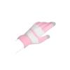 Manusi elastice touchscreen roz / alb (18cm x 11cm)