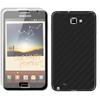 Samsung N7000 Galaxy Note i9220 folie de protectie carcasa 3M carbon black (incl. folie display)