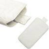 Husa Konkis Leather Case Washed White (Apple iPhone 4)