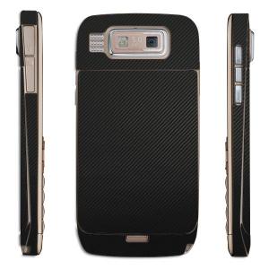 Nokia E72 folie de protectie carcasa 3M DI-NOC carbon negru (incl. folie ecran)