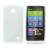 Husa nokia x silicon s-line alb /