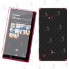 Nokia Lumia 720 folie de protectie carcasa 3M carbon black (incl. folie display)