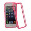Bumper apple iphone 5 roz / transparent (tpu)