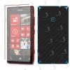 Nokia lumia 520 folie de protectie carcasa 3m carbon