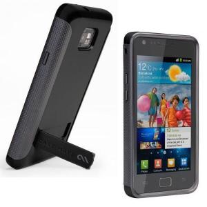 Husa Case Mate Pop Case Samsung i9100 Galaxy S2 black / grey