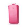 Husa piele indigo confort roz (apple iphone 5)