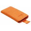 Husa konkis leather case washed orange l (desire evo 3d galaxy p990)