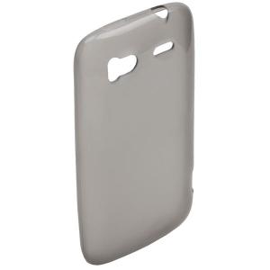 Husa silicon HTC Sensation / Sensation XE negru transparent (TPU)