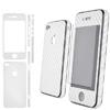 Apple iPhone 4 folie de protectie 3M carbon white (incl. display 3M DQC160)