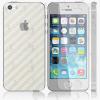 Apple iphone 5s folie de protectie carcasa 3m carbon alb (incl. folie