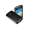 Husa silicon Samsung S6802 Galaxy Ace Duos negru transparent (TPU)