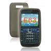 Silicon case nokia e63 transparent black