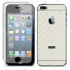 Apple iphone 5 folie de protectie carcasa 3m carbon white (incl. folie