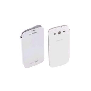 Original Samsung husa EFC-1G6FW flip style marble white (i9300 Galaxy S3)