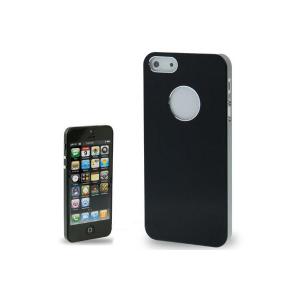 Husa Apple iPhone 5 Hard Case Aluminium neagra 2