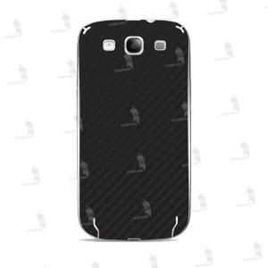 Samsung i9300 Galaxy S3 folie de protectie carcasa 3M DI-NOC carbon negru (incl. folie ecran)