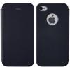 Husa apple iphone 4 4s book style slim albastra