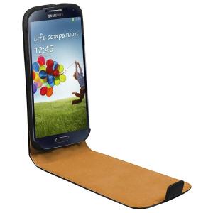 Husa Samsung i9500 Galaxy S4 flip slim neagra