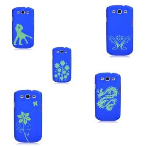 Fashion Case, husa personalizata, Samsung i9300 Galaxy S3 albastra