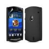Husa Sony Ericsson Xperia Neo / Neo V Ultra Thin Hard Case lucioasa neagra