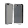 Husa apple iphone 5 silicon book style alb transparent