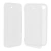 Husa apple iphone 4 / 4s silicon book style alb transparent