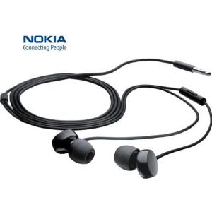 Casti originale Nokia stereo 3.5mm WH-208 negru (Lumia)