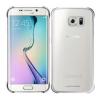 Husa originala Samsung G925F Galaxy S6 Edge EF-QG925BSEGWW policarbonat argintiu transparent