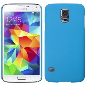 Husa Samsung G900 Galaxy S5 Hard Case albastra