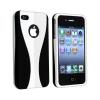 Hard case apple iphone 4 / 4s combo black /