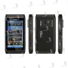 Nokia N8 folie de protectie carcasa 3M carbon black (incl. folie display)