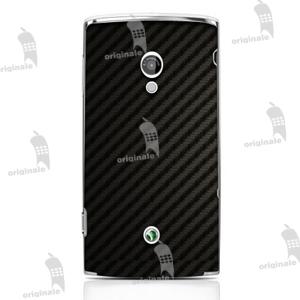 Sony Ericsson Xperia X10 folie de protectie 3M carbon black (incl. folie display)