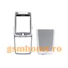 Original Nokia carcasa E70 A + B silver bulk