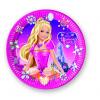 Procos barbie and the diamond castle - 10 farfurii carton 23 cm