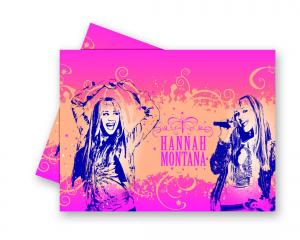 PROCOS HANNAH MONTANA PINK - fata de masa plastic 120x180cm