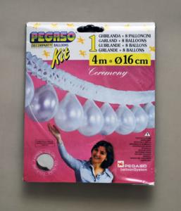 PEGASO- kit ghirlanda 8 baloane, 4m