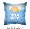 Baloane heliu folie metalizata baby boy 18"