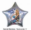 Baloane heliu folie metalizata hannah montana you're a star 18"