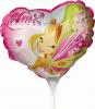 Baloane folie metalizata Winx - Heart, 25cm.