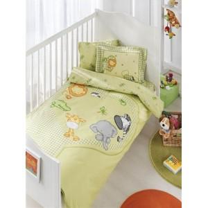 LENJERIE RANFORCE BABY ZOOLAND GREEN TAC