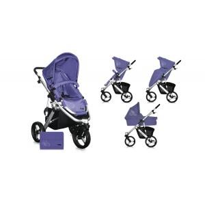 CARUCIOR 2 IN 1 CU 3 ROTI CARRERA VIOLET BUTTERFLY 2011 BERTONI