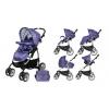 Carucior combi 2 in 1 plasma dark violet butterfly bertoni