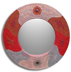 Oglinda decorativa unicat din mozaic OR002