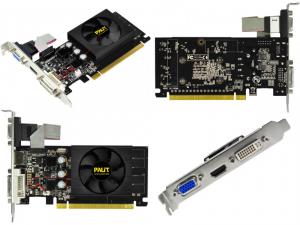 Placa Video PCI-e, Palit GeForce 210, 1024Mb DDR3, HDMI, VGA, DVI
