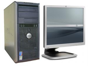 Dell GX520, Pentium D820 Dual Core, 2.8Ghz, 1Gb, 80Gb + Monitor LCD 19 inci