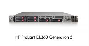 HP DL360 G5, 2x Xeon Dual Core 5130 2.0Ghz, 4Gb DDR2 FBD, 160Gb SATA