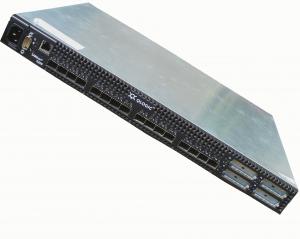 Switch fibra optica Qlogic SANbox 5200, 16 porturi 1/2Gbps, 4 porturi 12.750 gbps
