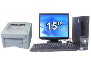 Calculator DELL GX280 + Monitor lcd sh diagonala 15 + Imprimanta Kyocera FS1020D
