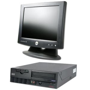 IBM ThinkCentre 8429, Pentium 4, 2.8Ghz, 512Mb, 40Gb, DVD-ROM + Monitor LCD 15 inci, Diverse modele