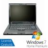 Laptop refurbished lenovo t500, p8400 2.2ghz, 4gb